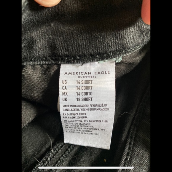 American Eagle Black denim - Picture 2 of 2